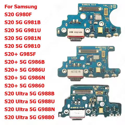 Charge Board For Samsung Galaxy S20 Plus S20+ S20 Ultra 5G G981 G986 G9888 Charging Port Plate Socke