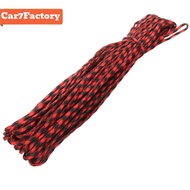 Paracord 550สายร่มเชือกผ่อนแรงสเปคมิล100FT เชือกอยู่รอด