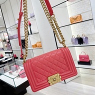 Chanel mini boy 巴黎限定色