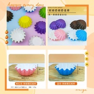 50Pcs Egg Tart Mould Cup Cake Paper Baking Paper Cup Tart Mould