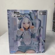 【免費順豐】日版全新  SEGA Yumemirize Figure Re:從零開始的異世界生活 愛蜜莉雅 毛茸茸帕克裝 景品模型，Re:ゼロから始める異世界生活 エミリア ～もふもふパック～，Re: