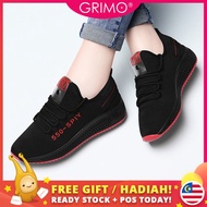 READY STOCK🔥GRIMO Snepson Women's Sneakers Flat Kasut Sukan Wanita Sekolah Girl Perempuan Travel Cas