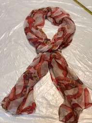 Salvatore Ferragamo Scarf 100% Silk / 絲巾 100%