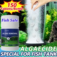 Algae Remover For Aquarium 150 Tablets Aquarium Cleaner Algae Remover Tablet High Efficiency For Aqu