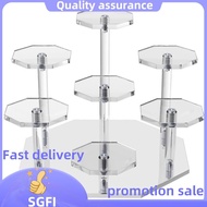 1 Piece 7Tier Perfume Organizer and Cupcake Stand Storage Display Stand for Collectibles and Crafts.