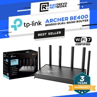 TP-LINK Archer BE400 BE6500 Dual-Band Wi-Fi 7 Router