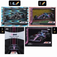 F1 Topps Chrome Card (F1-75) - Franco Colapinto & Pierre Gasly - (Alpine F1)