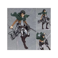 Bandai | In Stock Original Maxfactory Figma Attack On Titan Levi Ackerman No.213 Anime Action Figure