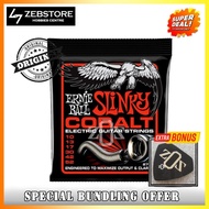 Ernie Ball Skinny Top Slinky Cobalt 10-52 Electric Guitar Strings