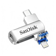 S/an/Di/sk Ultra Dual Drive Go USB 3.0  Flash Drive Type-C (SDDDC3) 1TB/2TB Type-C 2 in 1 โทรศัพท์มื