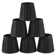 Clip on Lampshades Candle Chandelier Lampshades for Ceiling Pendant Light Table Lamp Floor Light 6 P