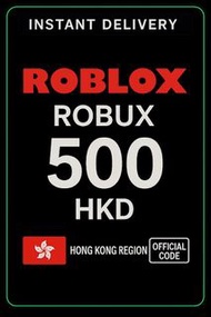 Roblox 500 HKD 點數卡 只有一張