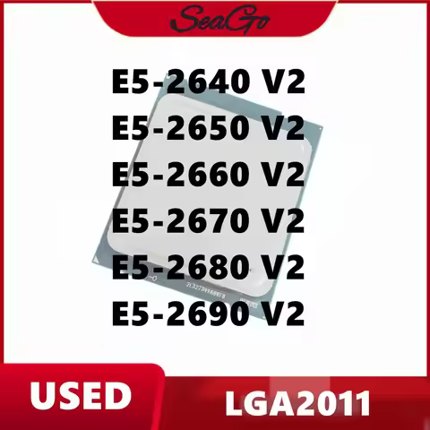 1pcs E5-2640 V2/E5 2650V2/E5 2660 V2/E5 2670V2/E5-2680V2/E5 2690 V2 LGA 2011 X79