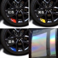 Car Wheel Hub Decorative Sticker Wheel Reflective Sticker Tire Decals Modified Personalized Stickers Truck Rim Car Stick