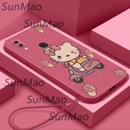 เคสโทรศัพท์ Vivo 1811=Y91 ปกแมวการ์ตูน