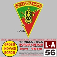 L-A56 VIRA YUDHA SAKTI LOGO EMBROIDERY PATCH - GIB REVIEW/TESTINMONI