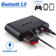 Bluetooth 5.0 Audio Receiver USB RCA 3.5mm AUX Dual output Music Wireless Adapter with microphone For Car Kit Speaker Amplifier