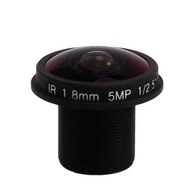 C ZYMB 5X HD Fisheye Cctv Lens 5Mp 1.8Mm M12x0.5 Mount 1/2.5 F2.0 180 Degree For Video Surveillance