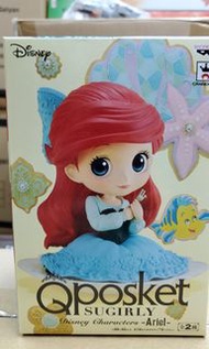 全新 日版 Banpresto Q Posket qposket Sugirly Disney 迪士尼公主系列 人魚公主 Ariel The Little Mermaid 别色 B