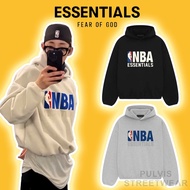 FOG Fear of God ESSENTIALS x NBA Hoodie, oversize Men's FOG Hoodie, NBA PLV Hoodie