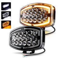 Roof Bumper Jumbo Spot Lamp 10" LED 24V X4 Fits Volvo FL FE FMX FM4 FH Truck