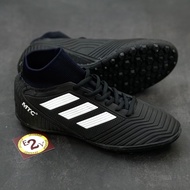 Giày đá bóng MTC 3 sọc cao cổ giày đá banh nam thể thao cỏ nhân tạo cao cấp - 2EVSHOP