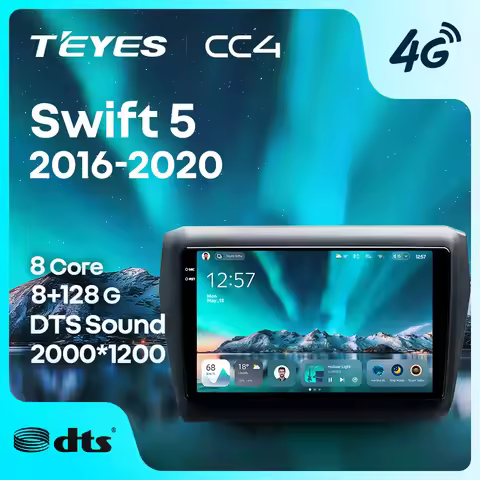 TEYES CC4 For Suzuki Swift 5 2016 - 2020 CarPlay Android Auto 2DIN Car headunit Autoradio Car Radio 