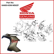 SM Cover Set R Fr Side MAT GARDENIA GREEN ( 64400-K0W-M50ZF ) Adv160 💯 Honda Original Ready Stock