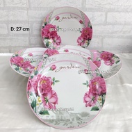 Fiorenza Ceramic Flat Plate Set of 6 pcs Dia 27cm FZ812-DP10.5