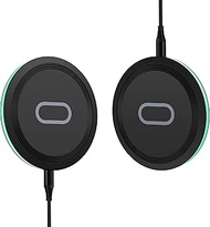 Wireless Charger 2Pack 15W Max Qi Fast Charging Pad for Samsung Galaxy S23 Ultra/S22 S21 S20 Plus/S10/S9/Note 20,Google Pixel 7a/7/6 Pro/6/5/5xl/4/4xl,iPhone 14 Pro Max/13/12/11,AirPods,Samsung Buds