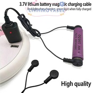 CHIHIRO1X3EE 1Pcs Battery Charging Cable, USB 3.7V 4.2V Lithium Battery Charger, Durable Universal M
