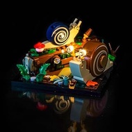 LocoLee Light kit Compatible with Lego 40788 Friendly Snails - No Model Only Light, LED Lighting Acc