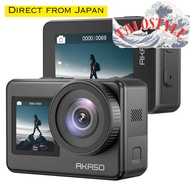 【Delivery fr Japan】AKASO Brave 7 Action Camera 4K 30FPS IPX8 Waterproof up to 10M with Stabilization