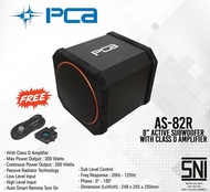 SUBWOOFER BASSTUBE AKTIF PCA AS 82R / 82 R BUILT IN AMP 8 INCH-LULASHOP58