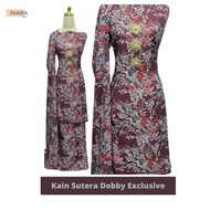 Dobby Exclusive Silk Fabric - Pasang Fabric - Jubah - Baju Kurung