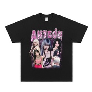 New BABYMONSTER AHYEON Inspired Retro Casual Tee