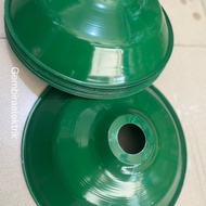HIJAU Green hat shade outdoor waterproof lamp shade