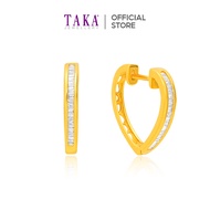 TAKA Jewellery Brillia Diamond Earrings 18K Gold