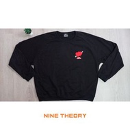 NINE THEORY 2022情人節限定版 刺繡衛衣  XL  陳零九：181cm/75  二手近全新 9.8成新