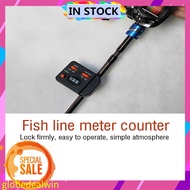 【Ready stock】Professional Clip-on Rod Fishing Line Counter Depth Finder Digital Diaplay 99m