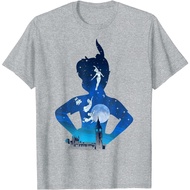 Disney Peter Pan London Flight Silhouette Graphic T-Shirt Fashion Tops for Boys Girls Distro Age 1 2