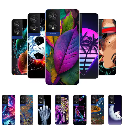 For TCL 40 Nxtpaper 4G Case Cute Fashion Soft TPU Back Cover Phone Case For TCL 40 Nxtpaper T612B Si
