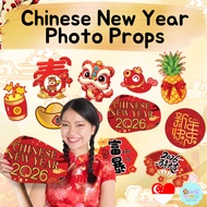 PartyMonkey Photo Props Chinese New Year 2026 Horse Year Decoration Corporate Office Deco