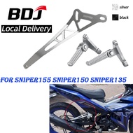 BDJ For Yamaha Sniper 155 150 135 Sniper155 Sniper150 Sniper135 Exhaust Pipe Bracket Footrest Set