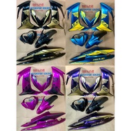 COVER SET YAMAHA LC 135 fi V8 edition/ LC V8 Body set/ cover motor LC135 fi V8 siap tampal sticker/ 