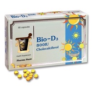 BIO-D3 800IU CHOLECALCIFEROL CAPSULES 80s