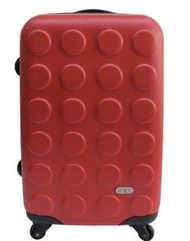 莎莎代言☆Just Beetle積木系列ABS輕硬殼行李箱/旅行箱/登機箱 積木紅