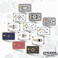 Sticker Anime Tarot Stiker Card Cover ATM Bank Debit Credit Access Touch n Go TnG Chip