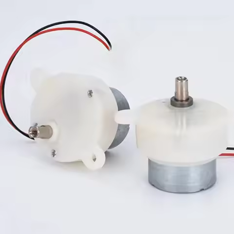 DC 6V Micro JS30 Gear Electric Motor Silent 5RPM/100rpm Slow Speed Stage Diy Light Starry Motor for