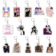 Anime Nana Acrylic Mica keychain with Nana Osaki Nana Komatsu image, decorative accessory bookbag, h